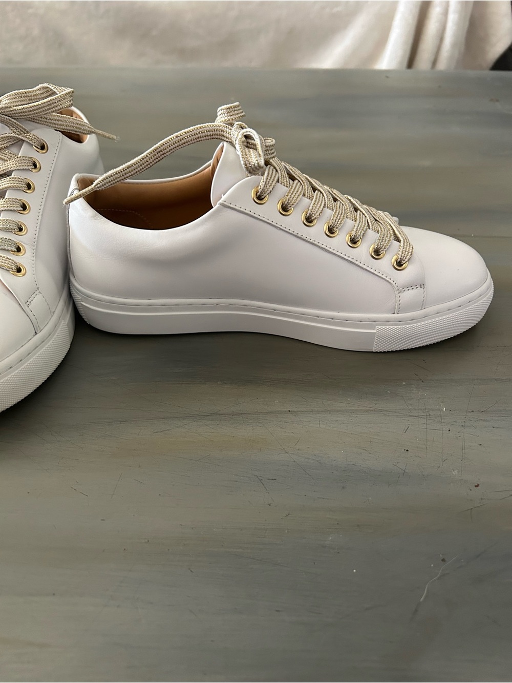 Thursday - Everyday White Leather Sneakers
